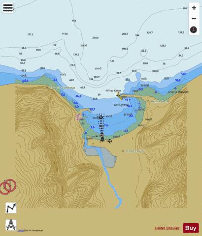 Mont-Louis Marine Chart - Nautical Charts App