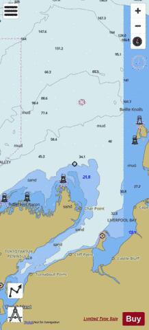 CA_CA4BH48A Marine Chart - Nautical Charts App