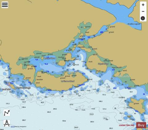 Blunden Harbour Marine Chart - Nautical Charts App