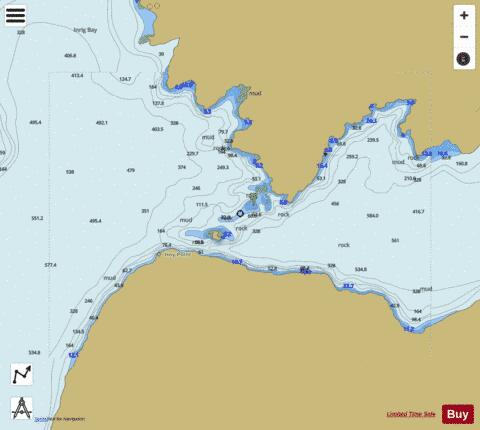 Nelson Narrows Marine Chart - Nautical Charts App