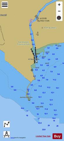 Port Burwell Marine Chart - Nautical Charts App