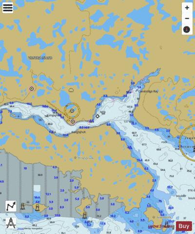 Cambridge Bay Harbour Marine Chart - Nautical Charts App