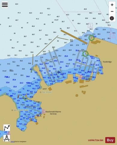 Hamilton Yacht Clubs \ Clubs nautiques de Hamilton Marine Chart - Nautical Charts App