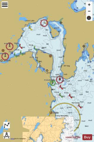 Mortier Bay Marine Chart - Nautical Charts App