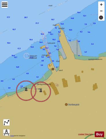 Bas-Caraquet Marine Chart - Nautical Charts App