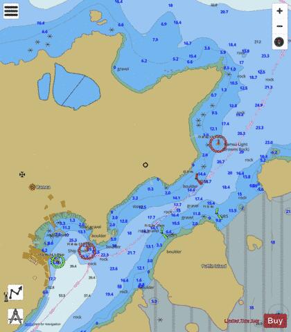 Ship Cove Marine Chart - Nautical Charts App