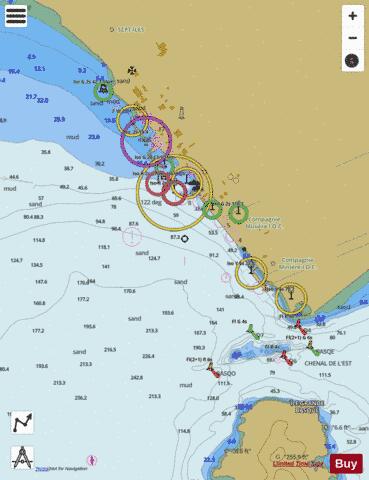 Sept-Iles Marine Chart - Nautical Charts App