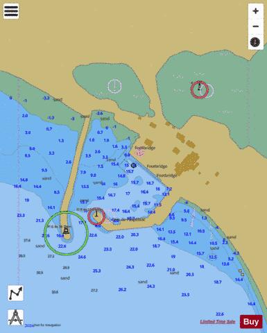 Quai / Wharf Paspebiac-Ouest Marine Chart - Nautical Charts App