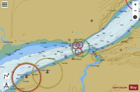Port de Quebec - Continuation A Marine Chart - Nautical Charts App