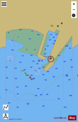 Saint-Godefroi Marine Chart - Nautical Charts App