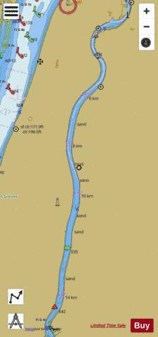 Sorel au\to Ruisseau Lahaise Marine Chart - Nautical Charts App
