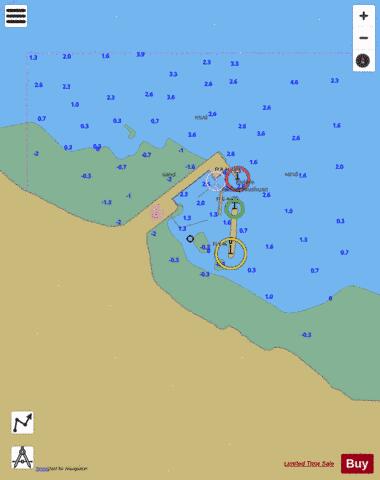 Saint-Prime Marine Chart - Nautical Charts App