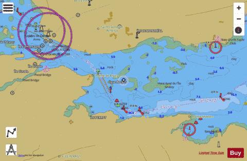 SAINTE-ANNE-DE-BELLEVUE Marine Chart - Nautical Charts App