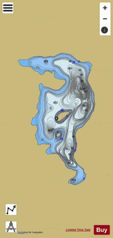 Lake Karen depth contour Map - i-Boating App