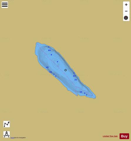 Norris Lake depth contour Map - i-Boating App