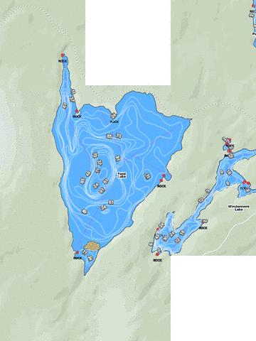 Feist Lake Marine Chart - Nautical Charts App