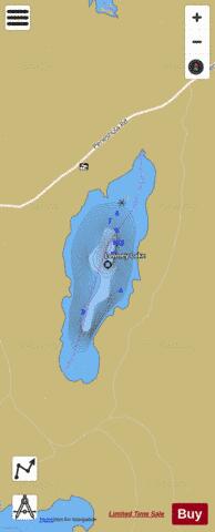 Lowney Lake depth contour Map - i-Boating App