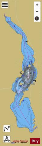 Clyde Lake depth contour Map - i-Boating App
