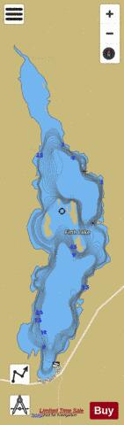Firth Lake depth contour Map - i-Boating App