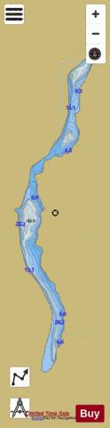 Lake 19E-72 depth contour Map - i-Boating App
