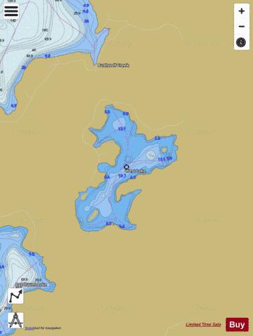 West Lake depth contour Map - i-Boating App