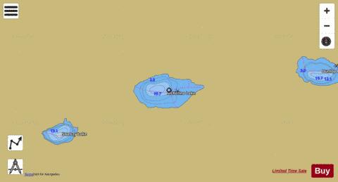 McKenna Lake depth contour Map - i-Boating App