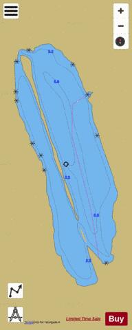 Lake 20J-33 depth contour Map - i-Boating App