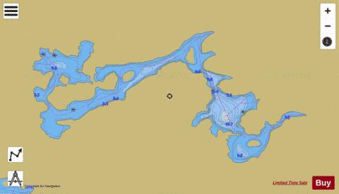 Unnamed depth contour Map - i-Boating App