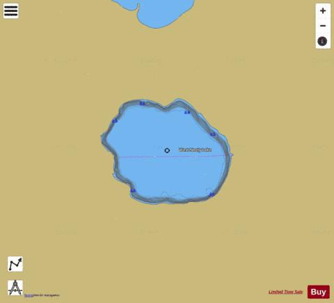 West Neely Lake depth contour Map - i-Boating App