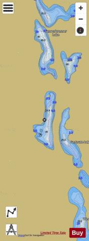 Pearce No. 34 depth contour Map - i-Boating App
