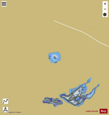 CA_ON_V_103409928 depth contour Map - i-Boating App
