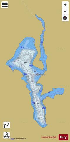 Kalaco Lake depth contour Map - i-Boating App