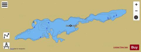 Armatta Lake depth contour Map - i-Boating App