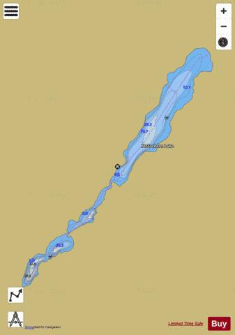 McEachern Lake depth contour Map - i-Boating App