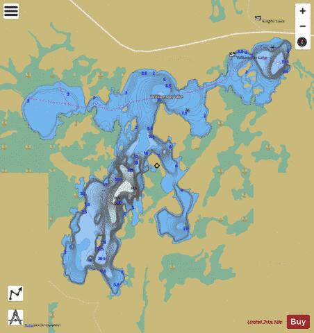 CA_ON_V_103412881 depth contour Map - i-Boating App