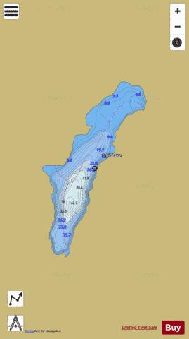Emil Lake depth contour Map - i-Boating App