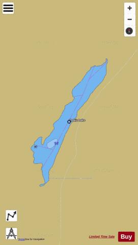 Dokis Lake depth contour Map - i-Boating App