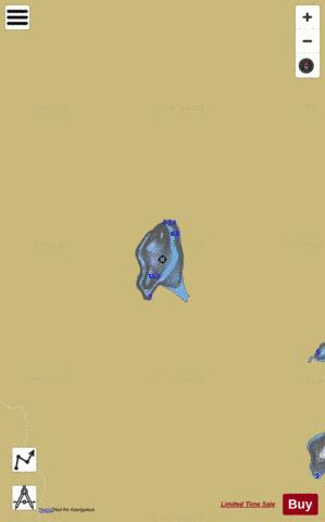 Glennie Lake depth contour Map - i-Boating App