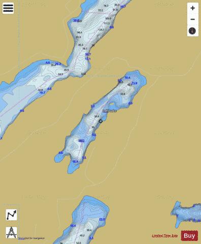 Lohi Lake depth contour Map - i-Boating App