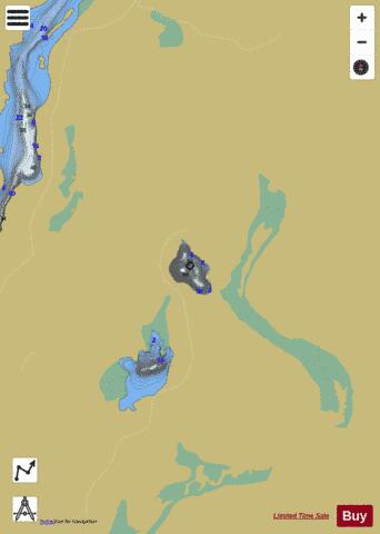 Smilsky Lake 3 depth contour Map - i-Boating App