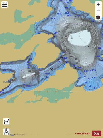 CA_ON_V_94287dd31b79411bb86ef26df181d629 depth contour Map - i-Boating App