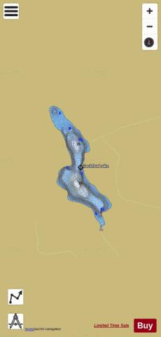 Blackfox Lake depth contour Map - i-Boating App