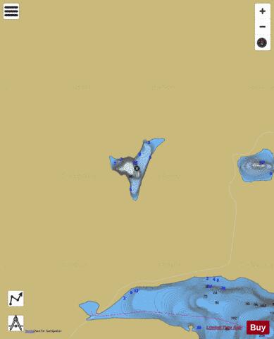 Forrest Lake depth contour Map - i-Boating App