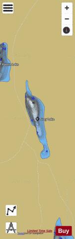Grey Lake depth contour Map - i-Boating App