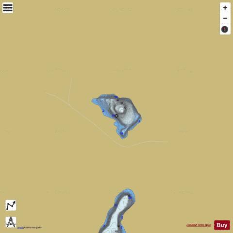 Lake # 6 Garibaldi Twp depth contour Map - i-Boating App