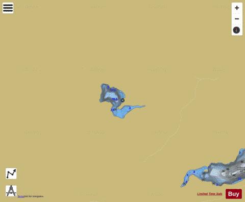 Naboloe Lake, Butt depth contour Map - i-Boating App
