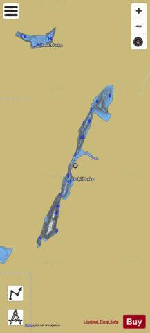 Tahill Lake depth contour Map - i-Boating App