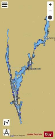 Tatachikapika Lake depth contour Map - i-Boating App