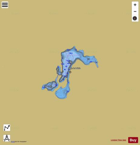 CA_QC_99821_qc depth contour Map - i-Boating App