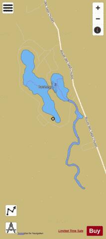 Lasalle Lac depth contour Map - i-Boating App